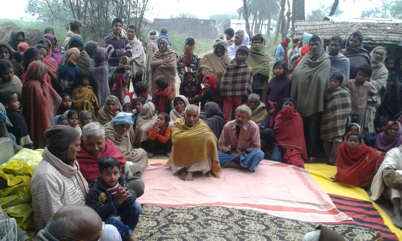 Image of Woolen Blanket Distribution